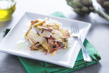 Salada de alcachofras