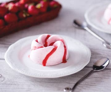 Semifreddo de morango