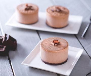 Semifreddo de chocolate