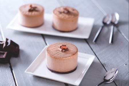 Semifreddo de chocolate