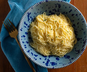 Tagliolini ao limão