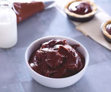 Ganache de chocolate ao leite