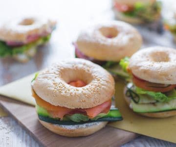 Bagel recheado