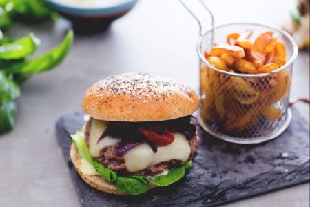 Hambúrguer à italiana
