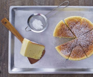 Cheesecake japonesa