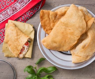 Pizza frita