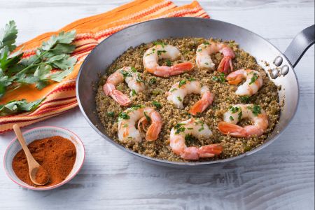 Quinoa de uma panela só