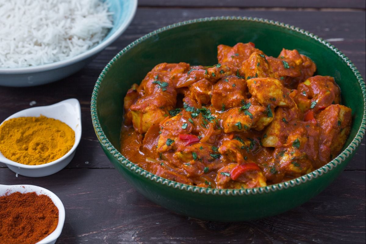 Frango tikka masala