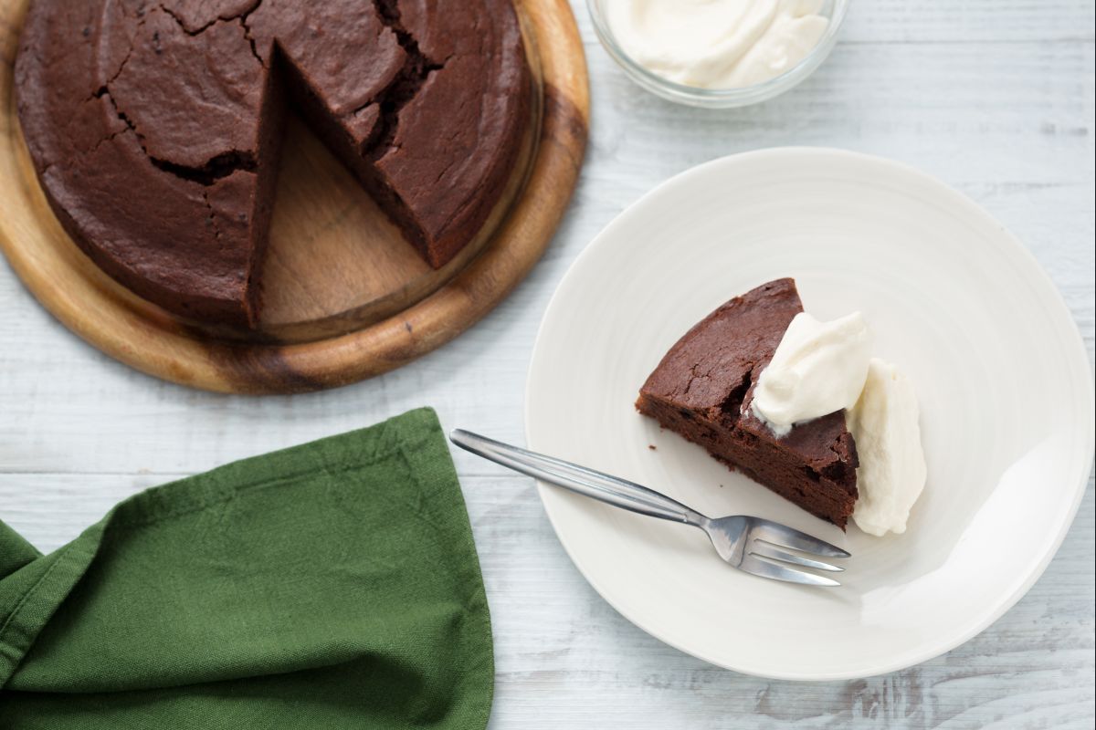 Bolo de batata com chocolate