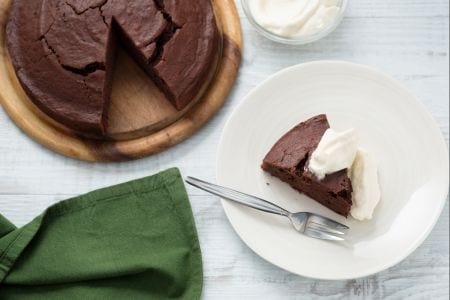 Bolo de batata com chocolate