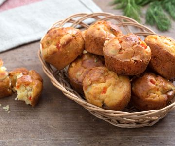 Muffin de pimentão
