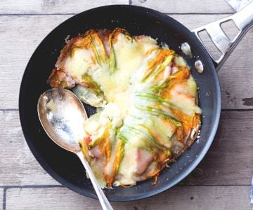 Torta de batata na frigideira