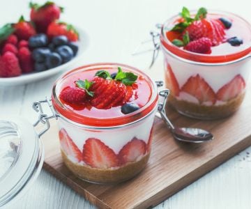 Cheesecake no potinho