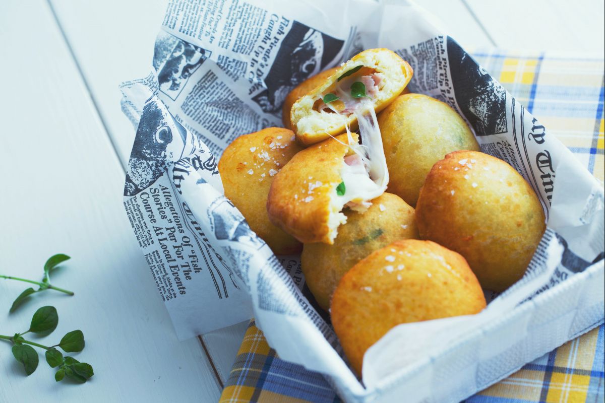 Bombas de batata rápidas