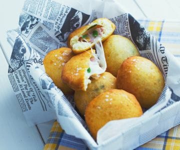 Bombas de batata rápidas