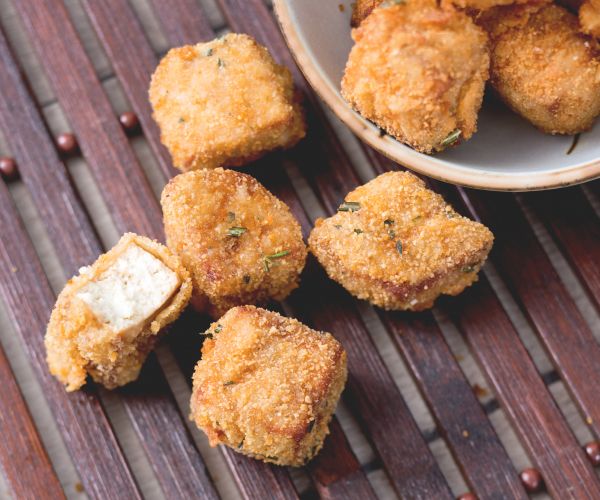 Tofu frito