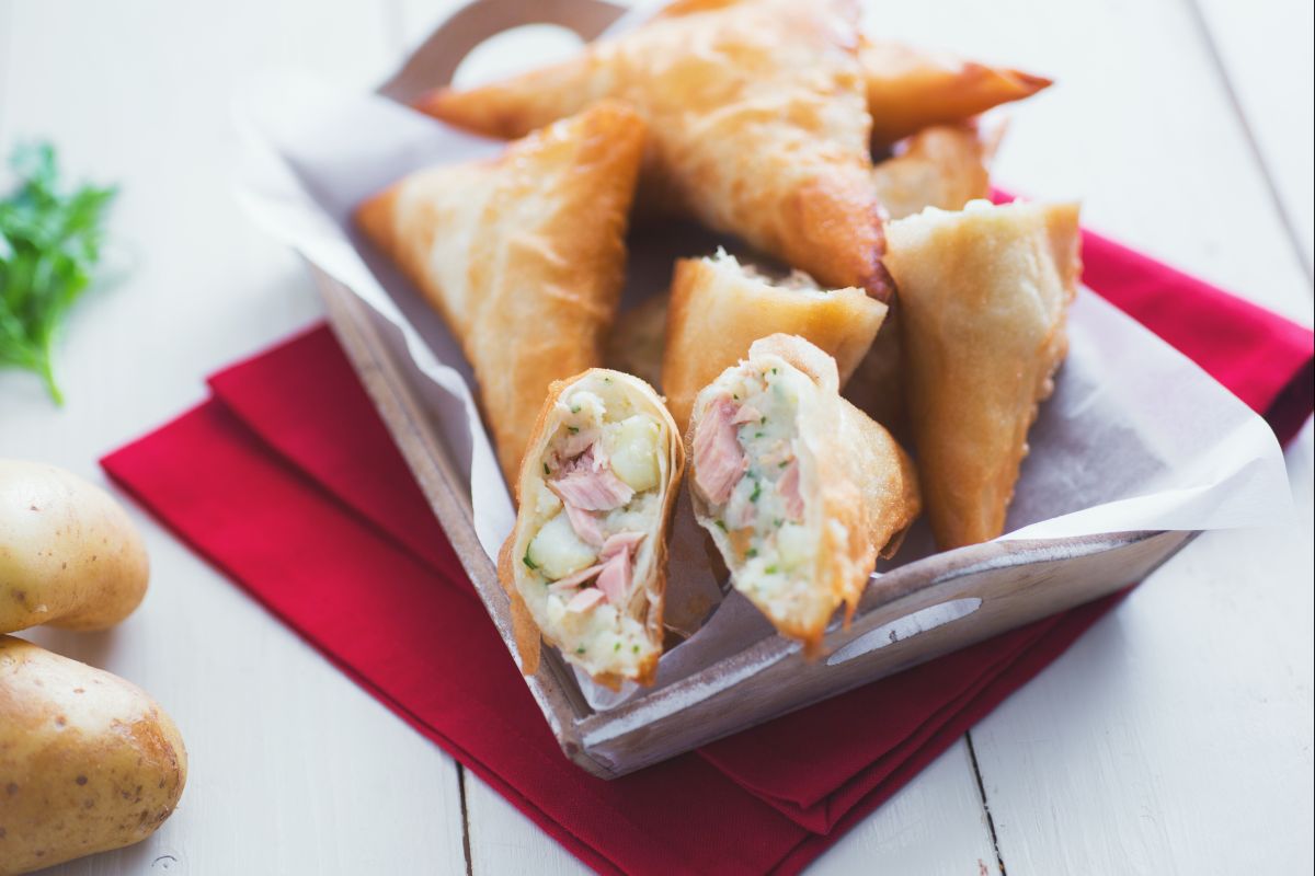 Samosa de atum