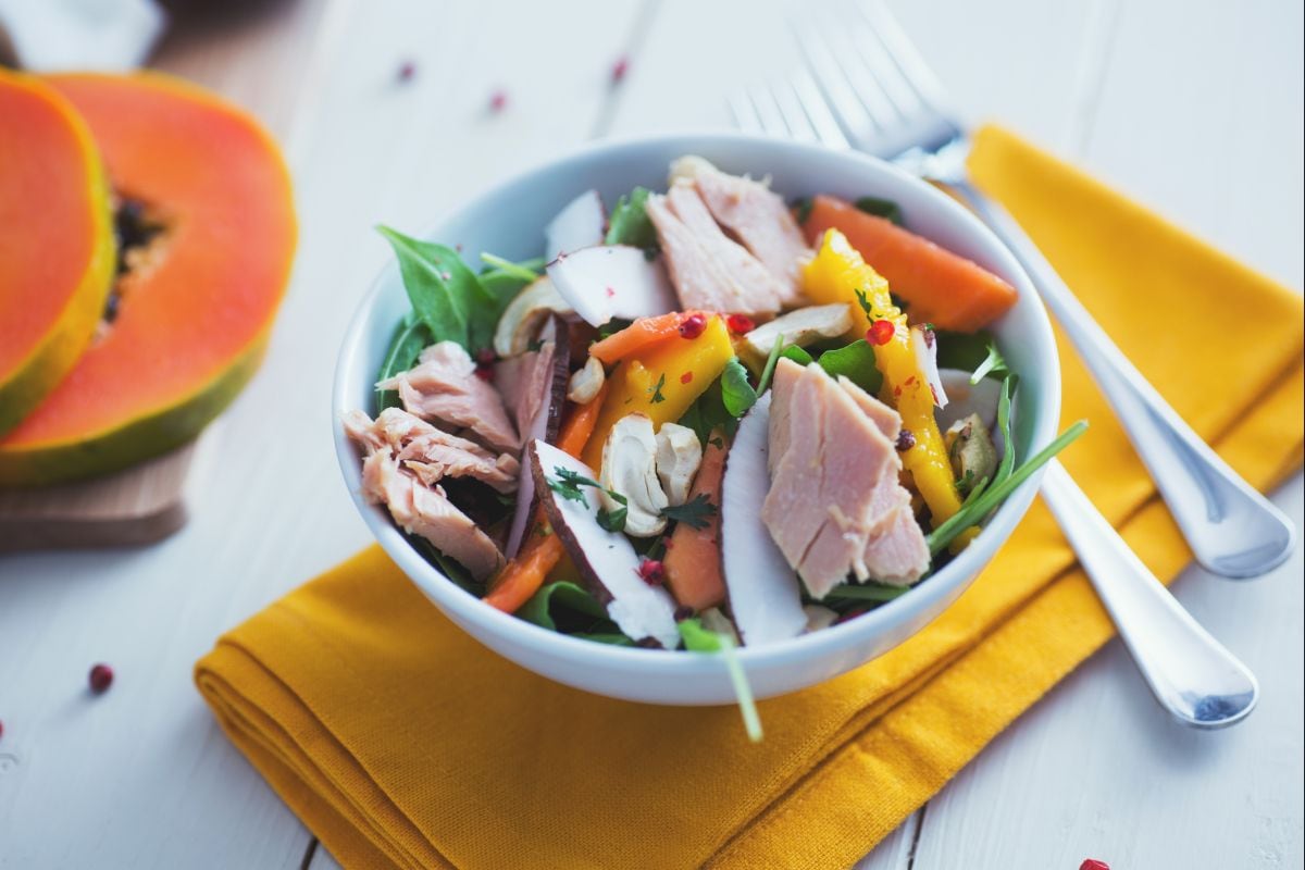 Salada de Atum Exótica