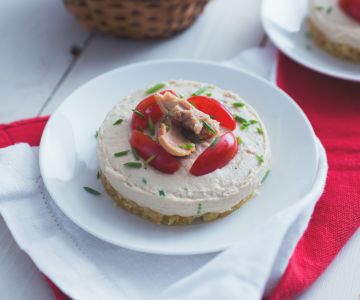 Cheesecake de atum
