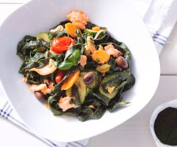 Pasta de spirulina