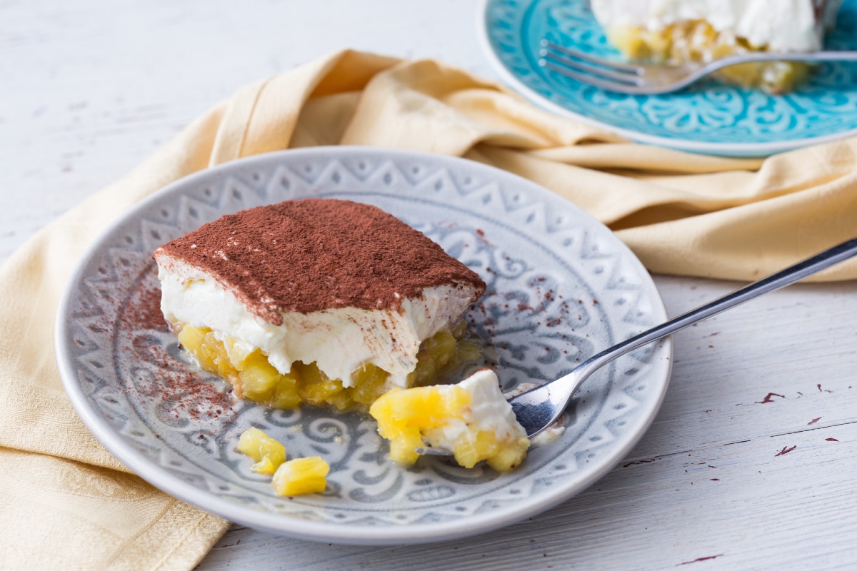Tiramisù de abacaxi