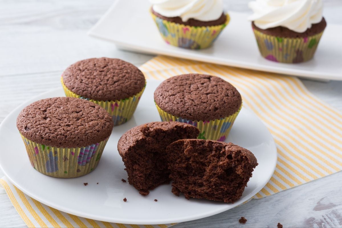 Cupcake de chocolate