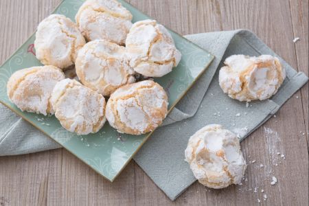 Biscoitos de pasta de amêndoas