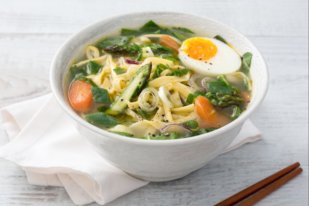 Falso ramen veg