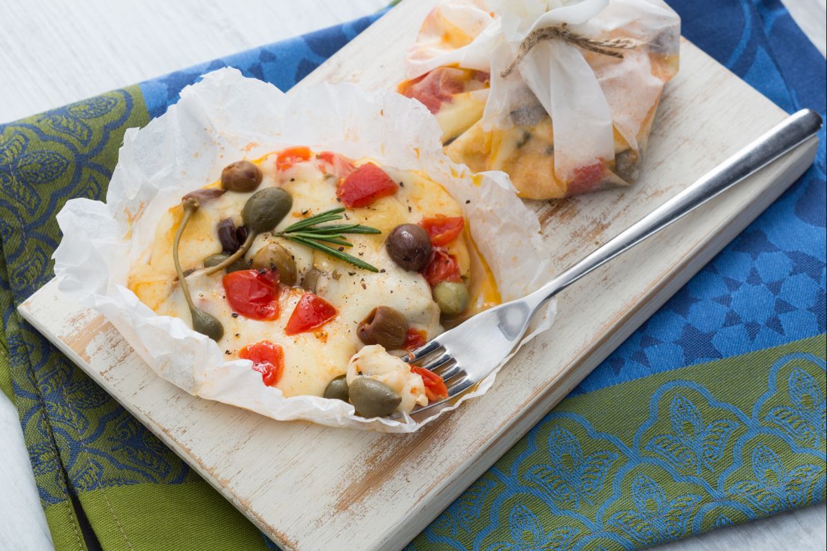 Cartocci de scamorza à mediterrânea