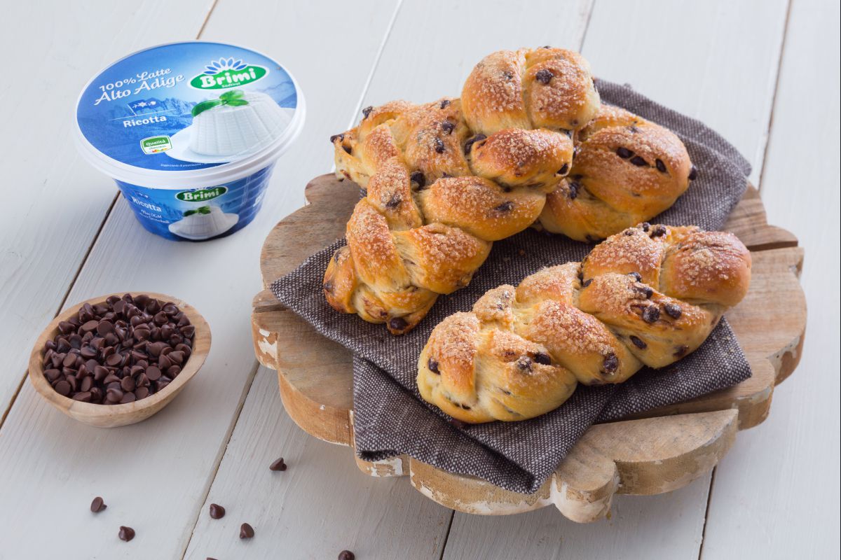 Trancinhas de ricota e chocolate