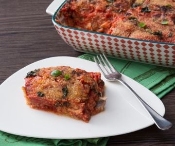 Parmigiana de anchovas