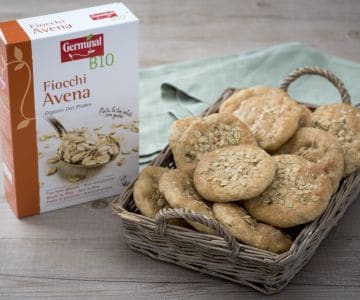 Pãezinhos de flocos de aveia