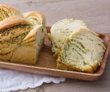 Trança ao pesto
