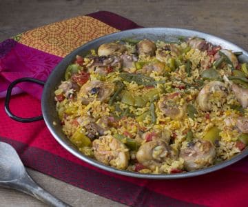 Paella à valenciana