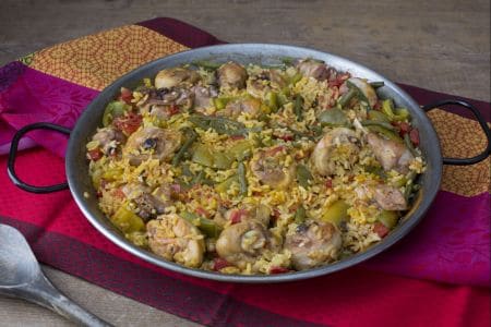 Paella à valenciana