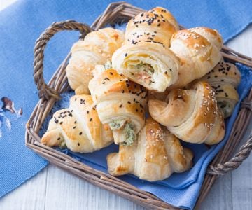 Croissants salgados