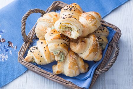 Croissants salgados