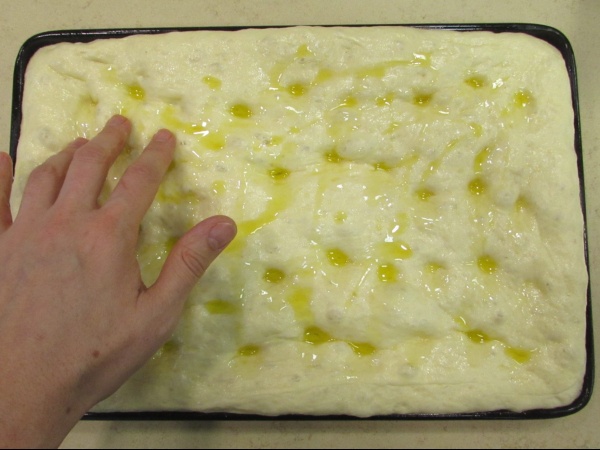 Focaccia de batata alta e fofa - step 2